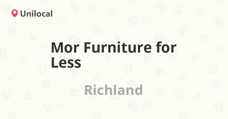 Mor Furniture for Less Richland, 1430 Tapteal Drive (14