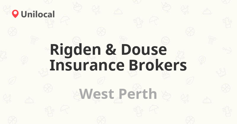 Rigden &amp; Douse Insurance Brokers West Perth, 981